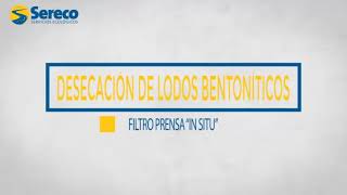 Lodos Bentoníticos  Sereco Gestion SL [upl. by Arannahs819]