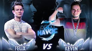 Fast and ferocious  Arm Havoc 3  Match no 10  Felix quotKockblockquot vs Kevin Berberich [upl. by Attevroc809]