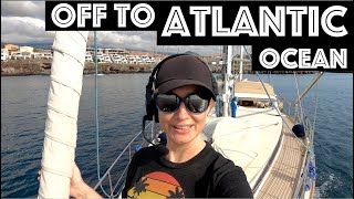 Arriving Tenerife amp taking off for Atlantic Ocean crossing  Sailing Aquarius Ep 186 [upl. by Linsk]