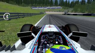 Assetto Corsa  Williams FW37 19 Felipe Massa  Red Bull Ring [upl. by Niatsirk594]