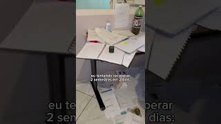 fiquei o ano inteiro sem estudar [upl. by Humph]