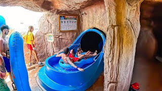 AQUA CONDA Wild Anaconda Water Slide at Orka World Water Park Fethiye Mugla Turkey 💦 [upl. by Daniele]