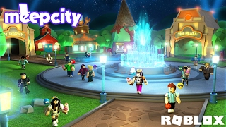 Roblox Meep City The Playground Theme Day Time [upl. by Ahcatan]