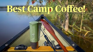 BEST CAMP COFFEE MAKER  OutIn Nano Review [upl. by Nonnahc510]