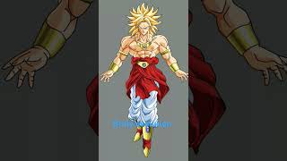 Broly evolution brolythelegendarysupersaiyananime [upl. by Elacim]