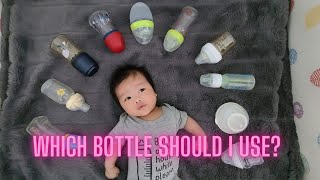 WHATS THE BEST BABY BOTTLE WE TRIED 9 BRANDS DR BROWN  COMOTOMO  PIGEON HEGEN  BETTA 嬰兒奶瓶 [upl. by Osmo]