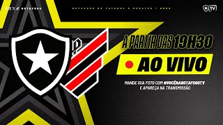 AO VIVO  Botafogo x AthleticoPR  28ª Rodada Brasileirão [upl. by Marzi]