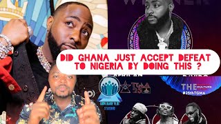 Ghana Accepts Defeat to Nigeria Ghana music Awards names Nigerian Artist Best African Artist [upl. by Knapp]