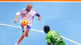 Zidane Skills amp Magic In Futsal [upl. by Leddy]