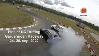 Finale i NC Drifting 25 september 2022  Gardermoen Raceway [upl. by Plerre]