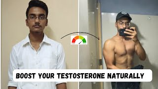 How to Boost Testosterone Naturally 5 ways Research Based📈 [upl. by Collier218]