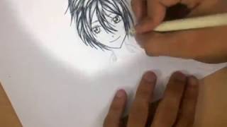 How to Draw Anime girl Face [upl. by Atnahsa]