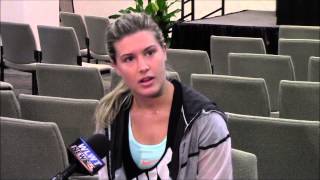 Genie Bouchard 2014 Western amp Southern Open [upl. by Hebert220]