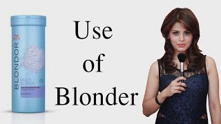 How to use Blonder by Sam maam from Sam and Jas Hair amp Makeup Academy [upl. by Yemorej61]