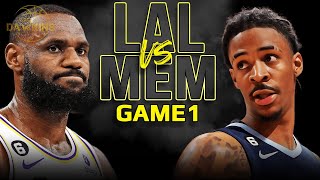 Los Angeles Lakers vs Memphis Game 1 Full Highlights  2023 WCR1  FreeDawkins [upl. by Aoh607]