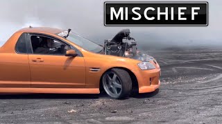 MISCHIEF Blown to the Max Epic Burnouts with a Supercharged Beast [upl. by Nafis198]