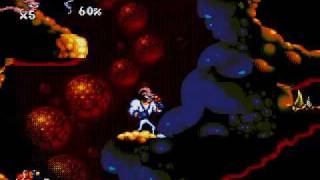 Earthworm Jim Special Edition Part 10  Intestinal Distress [upl. by Nannahs566]