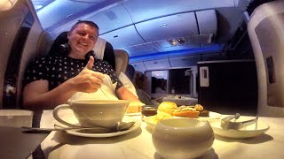 British Airways First Class Flight Experience London to Houston [upl. by Aguie]