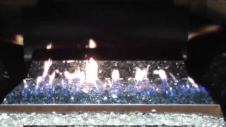 Peterson Real Fyre G21 Vent Free Glass Fireplace Burner [upl. by Aelyk3]