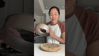 Chocolate Chip Cookie Cake Gluten Free [upl. by Narih]