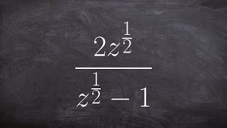 Learn how to rationalize the denominator with a rational exponent [upl. by Llarret]