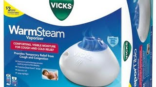 Vicks Vaporizer Review [upl. by Ordnaxela]