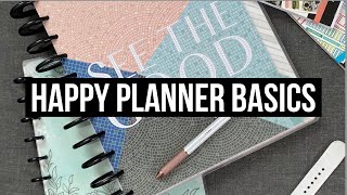 New to The Happy Planner Watch This  The Basics for Beginners  Lingo Supplies and Techniques [upl. by Atinrehs211]