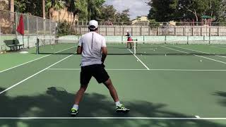 High Performance Tennis in Miami with coach Brian Dabul former 80 ATP and world 1 ITF juniors [upl. by Kai]