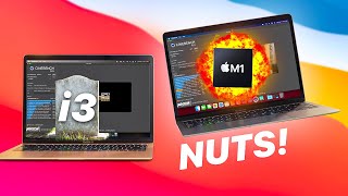 MacBook Air M1 vs Intel MacBook Air i3  UNREAL GAINS for the Same Price [upl. by Hluchy561]