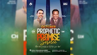 🔴 LIVE  1st October 2024  Monthly Promise Service  Prophet Jibu Jacob [upl. by Mannos906]