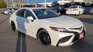 2024 Toyota Camry XSE Hybrid in Wind Chill Pearl White [upl. by Limber]