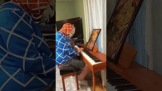 Im Learning to Play Giornos Theme anime animememes jojosbizzareadventure giornogiovanna [upl. by Osswald]