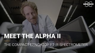 Bruker FTIR Spectrometer ALPHA II Combining ease in use with high performance [upl. by Anairam]