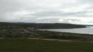 Driving alongside Varangerfjord to Kirkenes [upl. by Thorn]