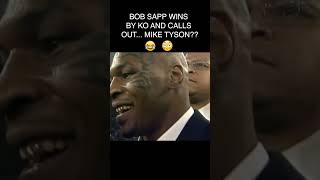 Bob Sapp wins by KO and calls out…MIKE TYSON [upl. by Hermann195]