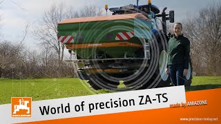 Precision TODAY Mounted spreader ZATS  AMAZONE [upl. by Tiersten]