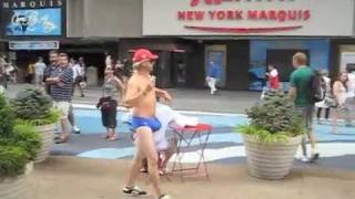 Times Square Speedo [upl. by Eceinej]