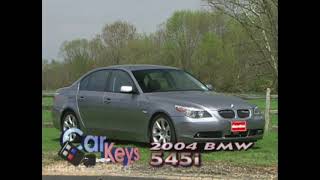 Motorweek 2004 BMW 545i E60 Preview [upl. by Sharl]