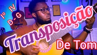 TRANSPOSIÇÃO DE TOM da música 🎶Del Fábio 🎶 [upl. by Attah]