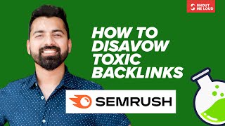 How to disavow backlinks using Semrush amp Google Disavow Tool [upl. by Agustin264]