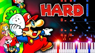 Super Mario Bros 2 Main Theme  Piano Tutorial [upl. by Greenleaf]