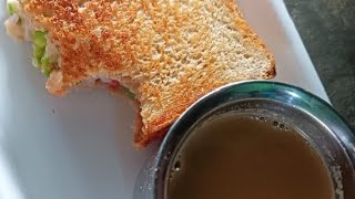 Sandwich banane ka asan tarika youtube yt sandwich youtubevideo [upl. by Llebana]