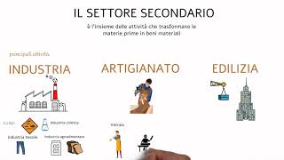 I SETTORI ECONOMICI  il sistema economico produttivo [upl. by Hallsy]