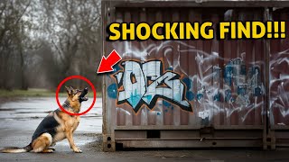 Rejected Police Dog Kept Returning To One Container When They Opened It The World Changed FOREVER [upl. by Baniaz]