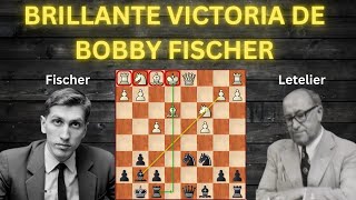 ESPECTACULAR TRIUNFO DE BOBBY FISCHER CONTRA EL CAMPEÓN CHILENO [upl. by Foulk]