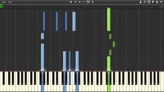 Marvin Gaye  Lets get it on Piano Synthesia [upl. by Yekim]