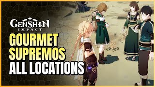 Gourmet Supremos All Quest Locations And 3 New Recipes [upl. by Nairda]