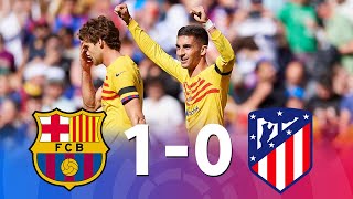 Barcelona vs Atletico Madrid 10 La Liga 2023  MATCH REVIEW [upl. by Notned]