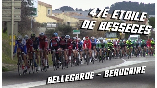 ETOILE DE BESSEGES BELLEGARDE BEAUCAIRE 2017 🚴 [upl. by Namielus]