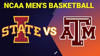 Iowa State vs Texas AampM  2023 NCAA MENS BASKETBALL LIVE SCORE [upl. by Ehc]